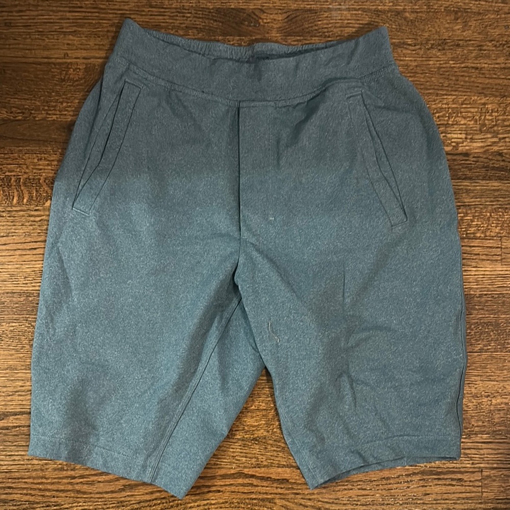 Lululemon Athletica Blue and Green Athletic Shorts
